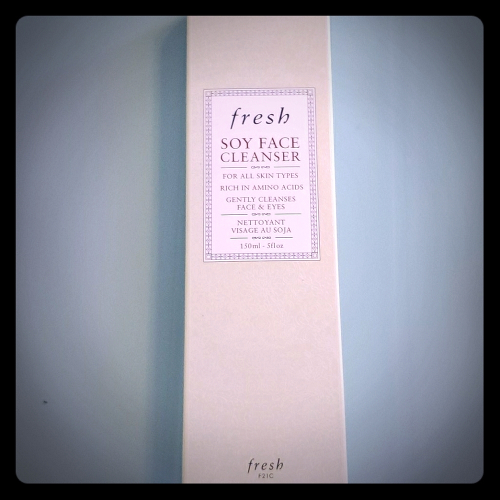 Fresh Soy Face Cleanser Wash Boxycharm Skin Care